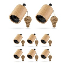 8x zoccolo per lampada E27
