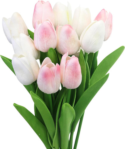 Tulipani artificiali pezzi - tulipani, artificiali,