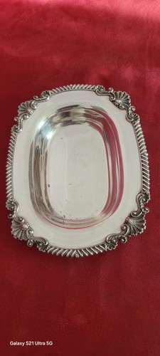 Antico vassoio argentato - vassoio,