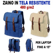 ZAINO BORSA TELA RESISTENTE