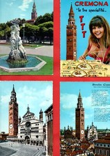 CREMONA -LOTTO DI 16 CARTOLINE VINTAGE - Vedi foto e descrizione