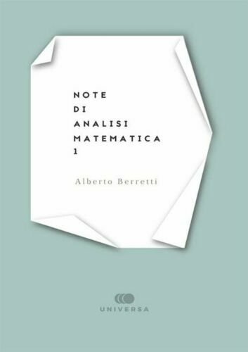 Note analisi matematica - note, di