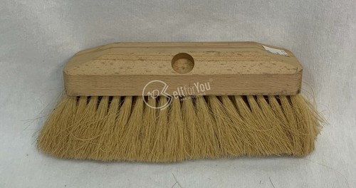 Scopa legno con doppio foro - in,