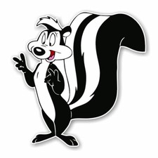 Decalcomania pepe pew - le,