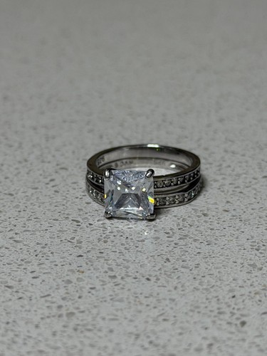 Set anelli argento - set,