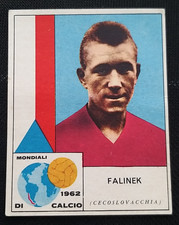 **CILE - MIRA MONDIALI CALCIO 1962** FALINEK (CECOSLOVACCHIA), MAI ATTACCATA !!!