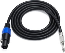 SPEAKON TO 1/4 6,35MM CAVO JACK PER ALTOPARLANTE PASSIVO PA JBL MRX515
