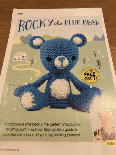 Orso blu roccioso - dk, modello