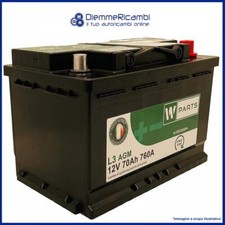 BATTERIA AUTO 70 Ah AGM - 760A