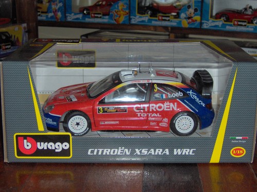 Citroen xsara wrc - bburago, 1:18