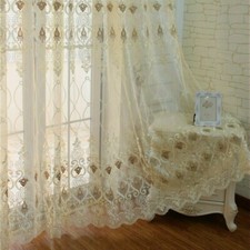 Europeo Ricamato Tende Tessuto