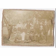 Victorian Family in the Garden