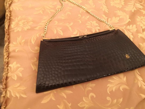 Borsa vintage nera vero - borsa, in