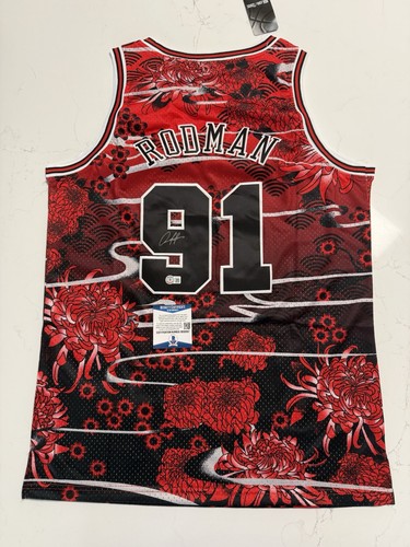 Maglia dennis rodman - maglia, firmata