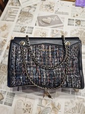 Trussardi Saint Tropez Tote – Borsa grande in tweed