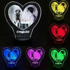 Lampada led personalizzata con
