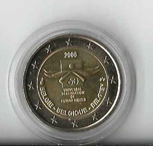 Euro commemorativo belgio - 2,