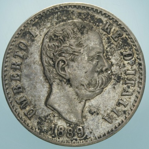 Umberto centesimi 1889 - 50,