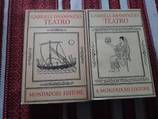 Teatro - Gabriele d'Annunzio- 2 volumi - Mondadori