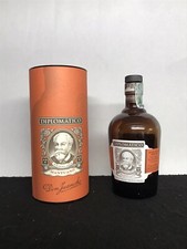 Bottiglia Vuota  RUM DIPLOMATICO RON ANTIGUO 70 CL Con Scatola Da Collezione