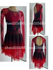 Costume da competizione di pattinaggio artistico performance/personalizzabile