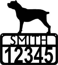 Insegna Cane Corso