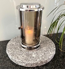 Lanterna tombale in acciaio inox vaso base lampada tombale lampada tombale luce tombale vaso tombale 