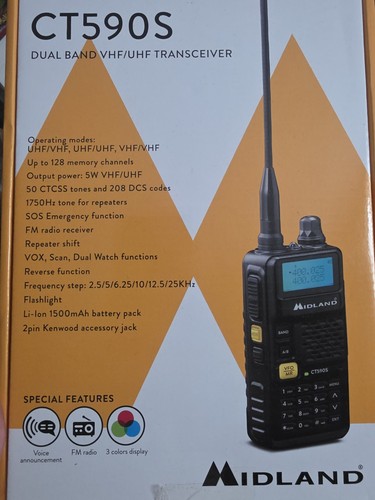Midland ct590 radio vie - midland,