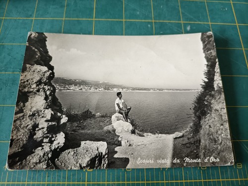 Cartolina scauri vista - vista, da