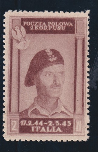 Regno 1946 corpo polacco - polacco, senza