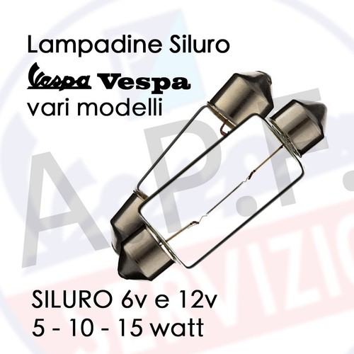 Lampadina siluro vespa e - lampadina,