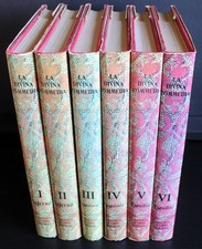 LA DIVINA COMMEDIA. 6 VOLUMI. DANTE ALIGHIERI. FABBRI.