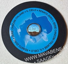 ITALIA 2025 CANZONE IL CIELO RENATO ZERO SERIE CANZONI MONETA 5 EURO ARGENTO