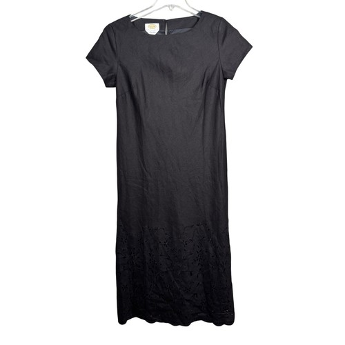 Abito talbots nero lino - nero,