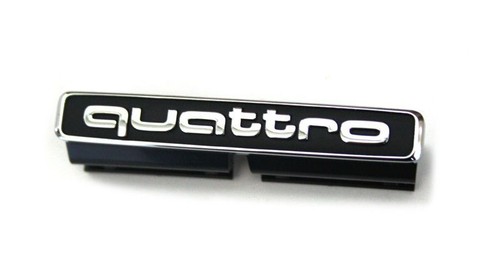 Scritta quattro originale audi - quattro,