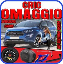 Ruotino Di Scorta 4Fori Da 16 Per La Ford Ecosport Con Kit Cric + Chiave Sacca p