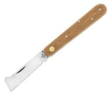 Coltello da Innesto 17 cm Acciaio INOX, Manico Legno Made in Italy knife couteau