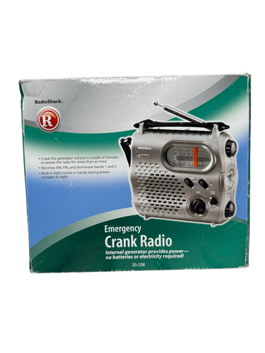 Radio shack emergenza - radio,