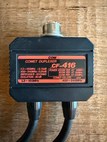 Comet 416 duplexer - cf-416,