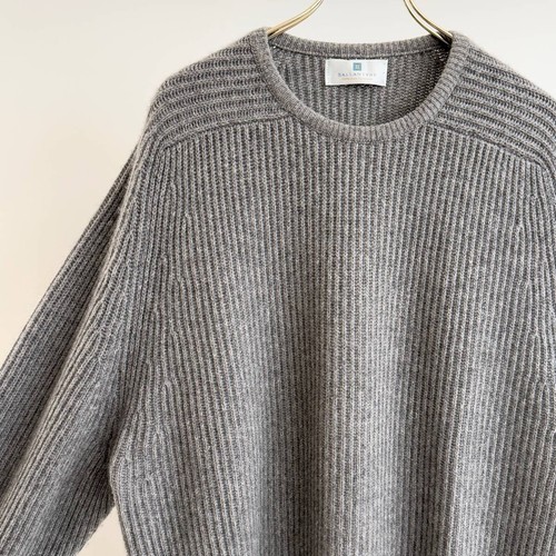 Maglia ballantyne 4ply grigio - maglia,
