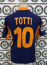 TOTTI ROMA 2001-2002 SHIRT MAGLIA CALCIO FOOTBALL SOCCER CAMISETA MAILLOT TRIKOT