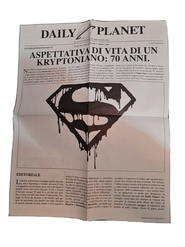 Daily planet morte superman - planet, di