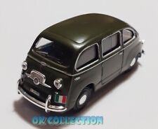 Modellino 1:43 FIAT 600 MULTIPLA MILITARE ESERCITO ITALIANO marca GIOCHER no box