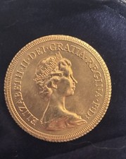 STERLINA D'ORO / FULL SOVEREIGN - REGINA ELISABETTA II  1979 - "coroncina" FDC