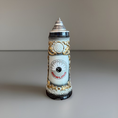 Vintage bowling trophy birra - trophy,