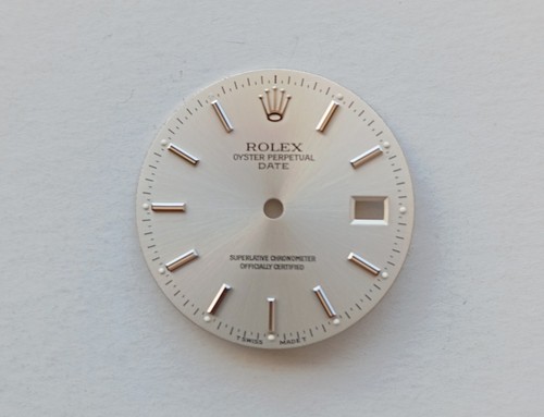 Rolex dial quadrante silver - rolex,