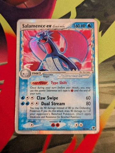Salamence 101 holo ex - salamence,