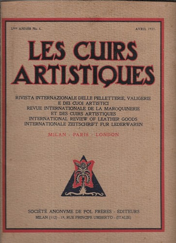 Les cuirs artistiques - les, i