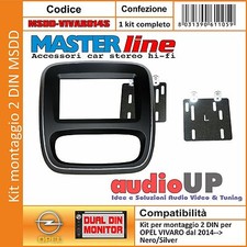 MASCHERINA AUTORADIO KIT 2 DIN
