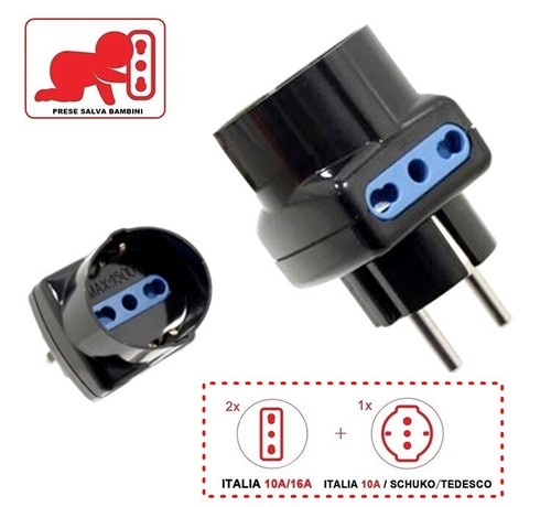 Riduttore adattatore tripla - riduttore,